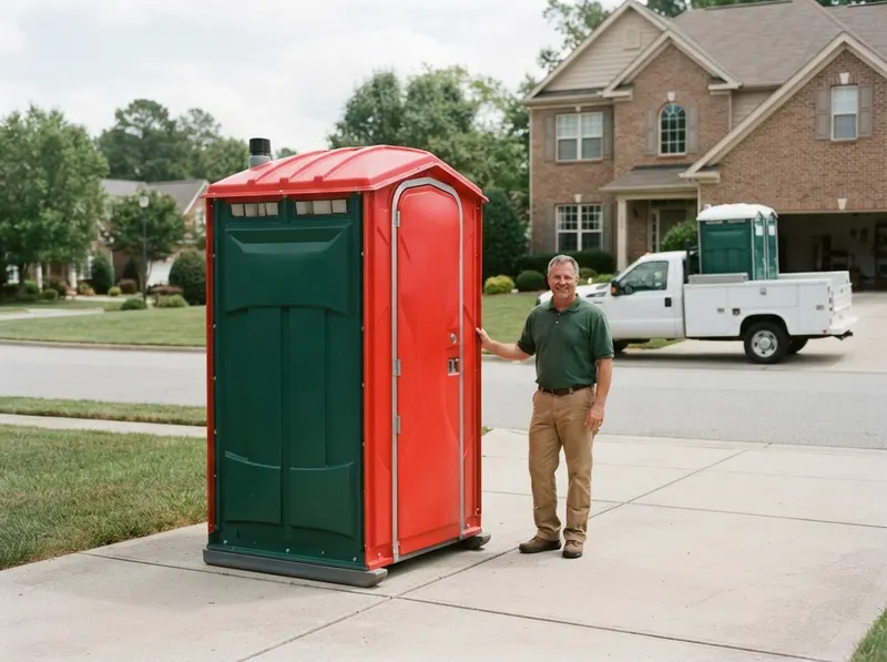 Deluxe Flushable Unit Rental in Cary, NC